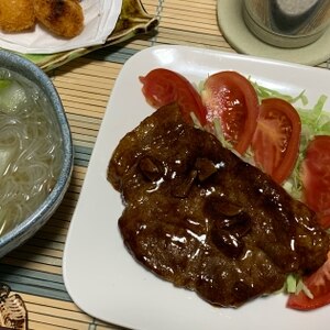 味付けのマンネリに！三重名物すたみなトンテキ♪